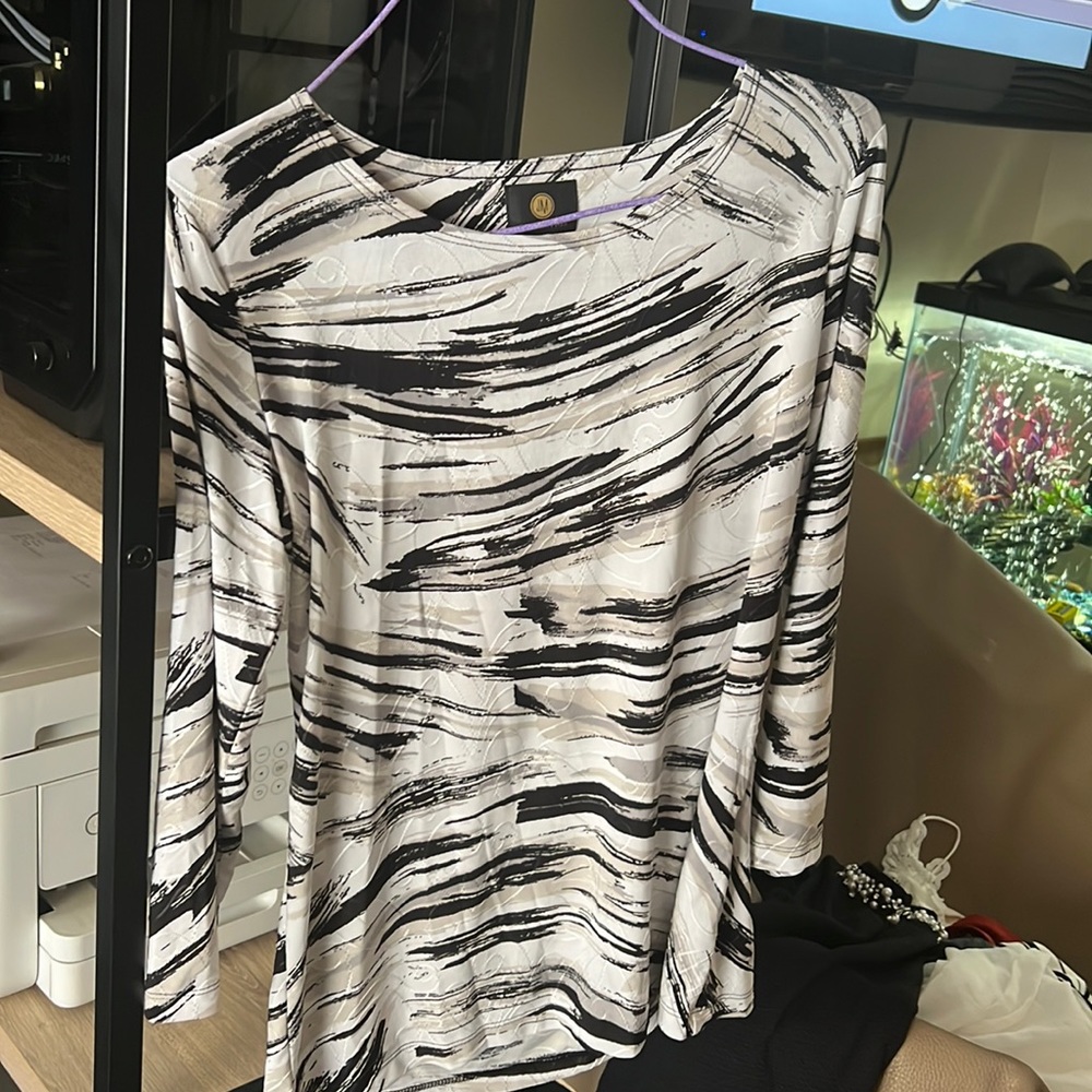 Jm collection long sleeve shirt